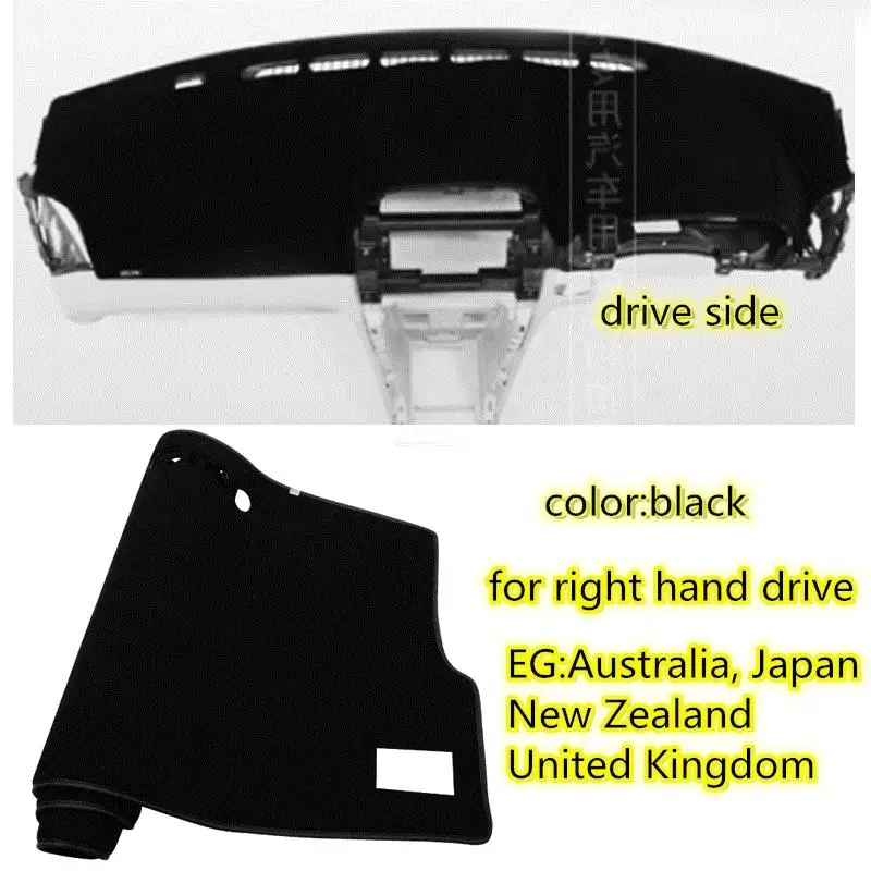 Для Ford Ecosport Mk2 2013 коврик для приборной панели автомобиля-Стайлинг Аксессуары для приборной панели автомобиля коврик для приборной панели Защита от солнца