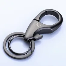 Простые многофункциональные автомобильные металлические брелки, Мужские поясные Висячие пряжки, Модный сувенир, настраиваемый брелок