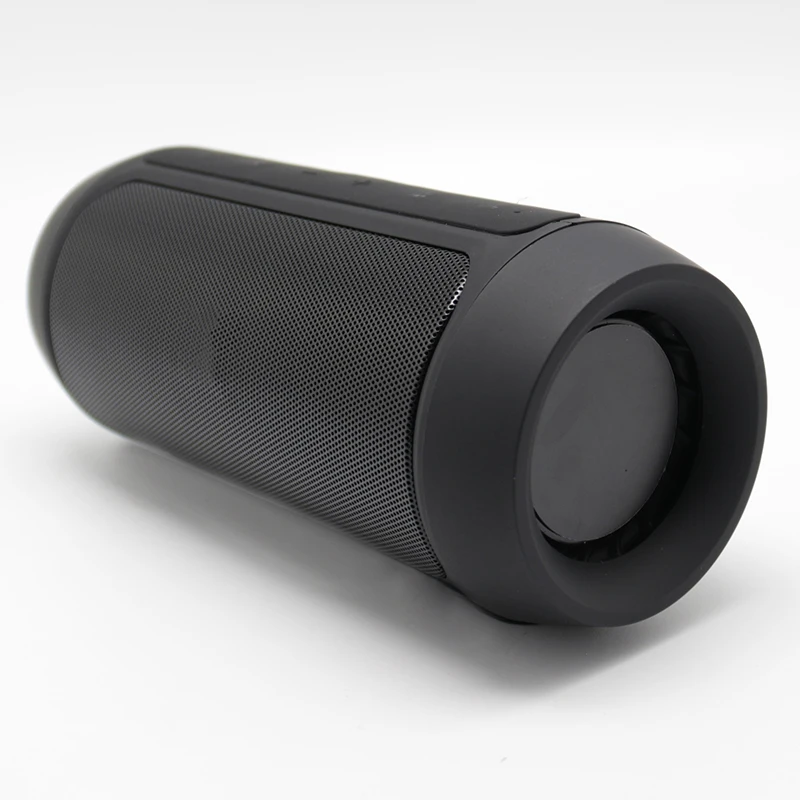 Черный Мини USB Bluetooth динамик беспроводной открытый стерео Бас громкий динамик fm-радио PUO88 - Цвет: Черный