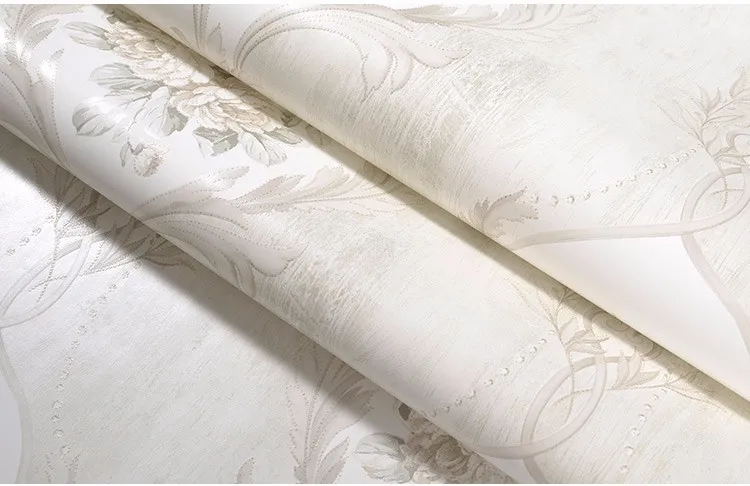 American Wallpaper Vintage Rustic Floral Wall Paper For Walls Non-woven Wallpapers For Living Room,bedroom Wallpaper 3d Flower