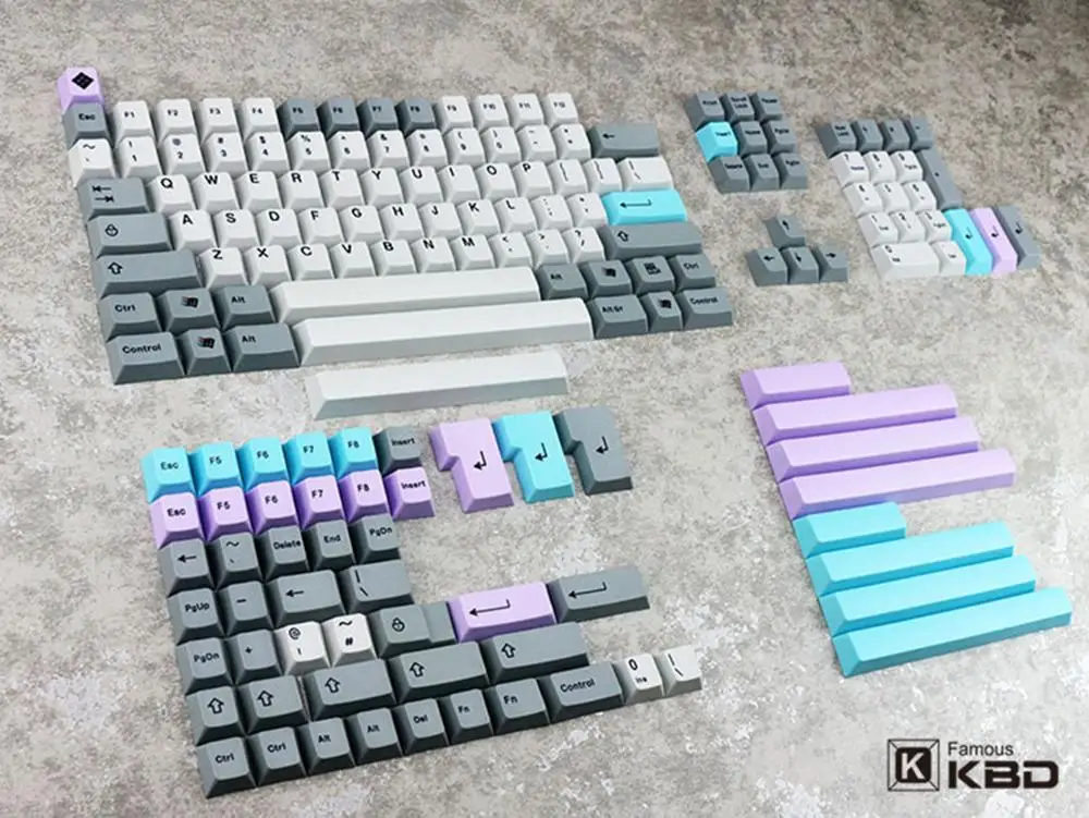 WINMIX PBT keycap высота отключенной вишни 175 клавиш сублимационный процесс подходит для