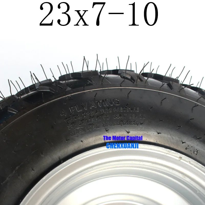 Горячая хорошего качества картинг детская коляска ATV UTV 23X7-10 дюймов бескамерное колесо шины