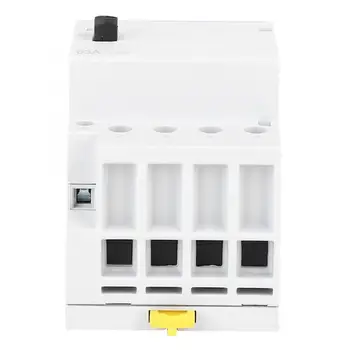 

Household ac Modular contactor BCH8-63M 230V 4P 63A Household AC Modular Contactor with Manual Control Switch Electrical