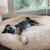 VIP LINK-lit en peluche en forme de donuts pour les animaux domestiques, Long, calmant, niche Super douce et confortable, pour grand chien et chat ► Photo 3/6