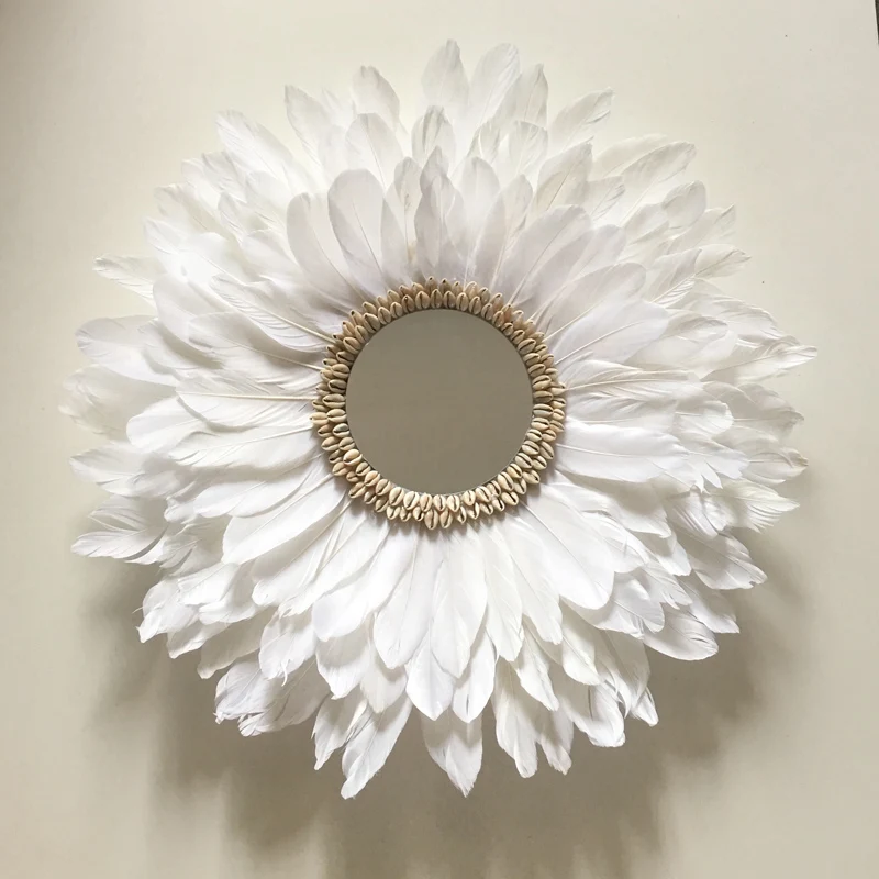 Бесплатная доставка (1 шт./лот) Подгонянные раковины и перышки ручной работы