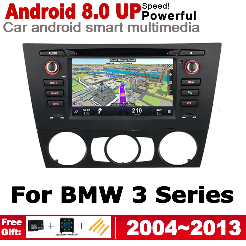 Car Multimedia Player For BMW 3 Series E90 E91 E92 E93 2004~2013 Android GPS Navigation Stereo Autoaudio DVD Player|Мультимедиаплеер