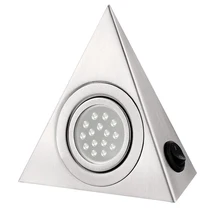 Треугольный светодиодный светильник для шкафа, светодиодное освещение шкафа, ночной Светильник из сплава Ziny, светильник для шкафа, кухонного шкафа, ночник