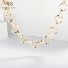 Персонализированное ожерелье-цепочка для женщин, ожерелье в стиле панк, ожерелье на шею, модное ювелирное изделие для женщин, подарки