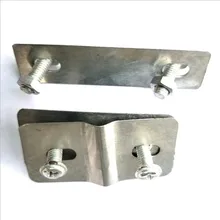 Железная корзина для материалов, аксессуары для крепления на зажиме, непластиковая корзина для электрического велосипеда из нержавеющей стали