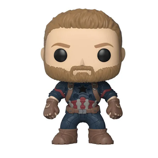 FUNKO POP Мстители Капитан Америка Фигурки коллекционные модели игрушки на Рождество подарки на день рождения - Цвет: no box 288