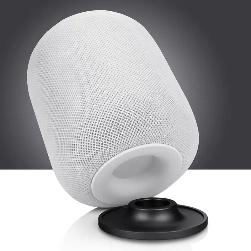 Смарт Bluetooth динамик металлическая подставка держатель 95*95*20 мм заказной Круг Круглый подставка из нержавеющей стали для Apple HomePod