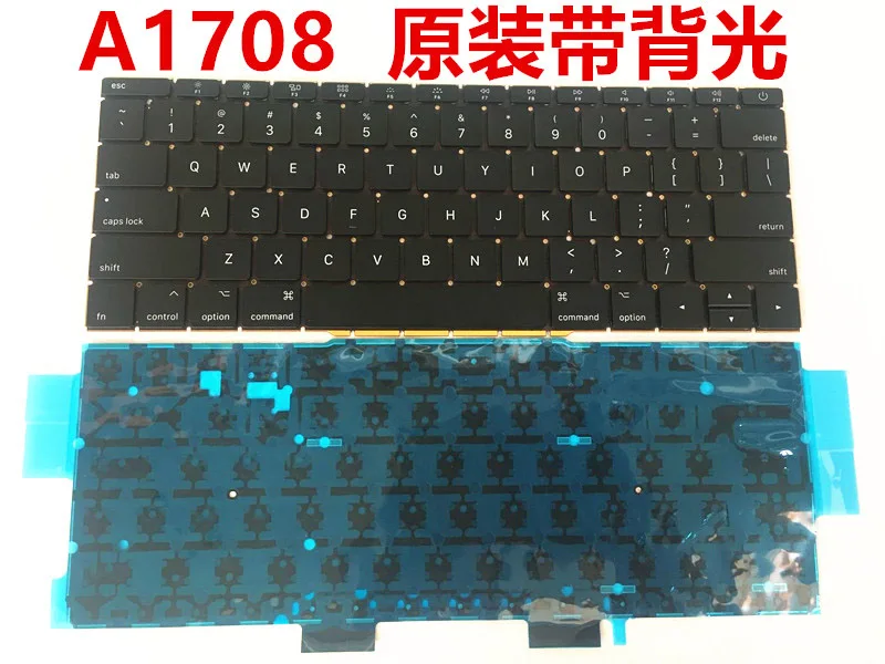 Новая клавиатура ноутбука для APPLE MacBook Pro A1707 A1706 A1708 A1534 US layout