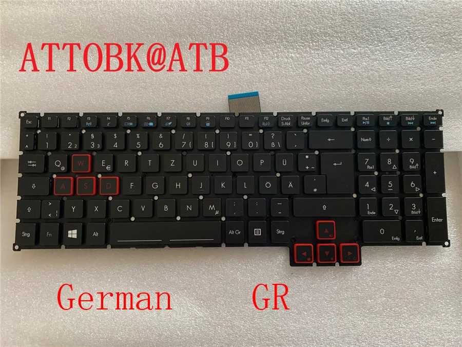 Teclado Portátil para Acer Predator Eua Árabe gr ru sp la fr 17x 15 gx G9591r G9-592 593 G9791 792 Gx-792 793 Retroiluminação Rgb Novo - Imagem 6