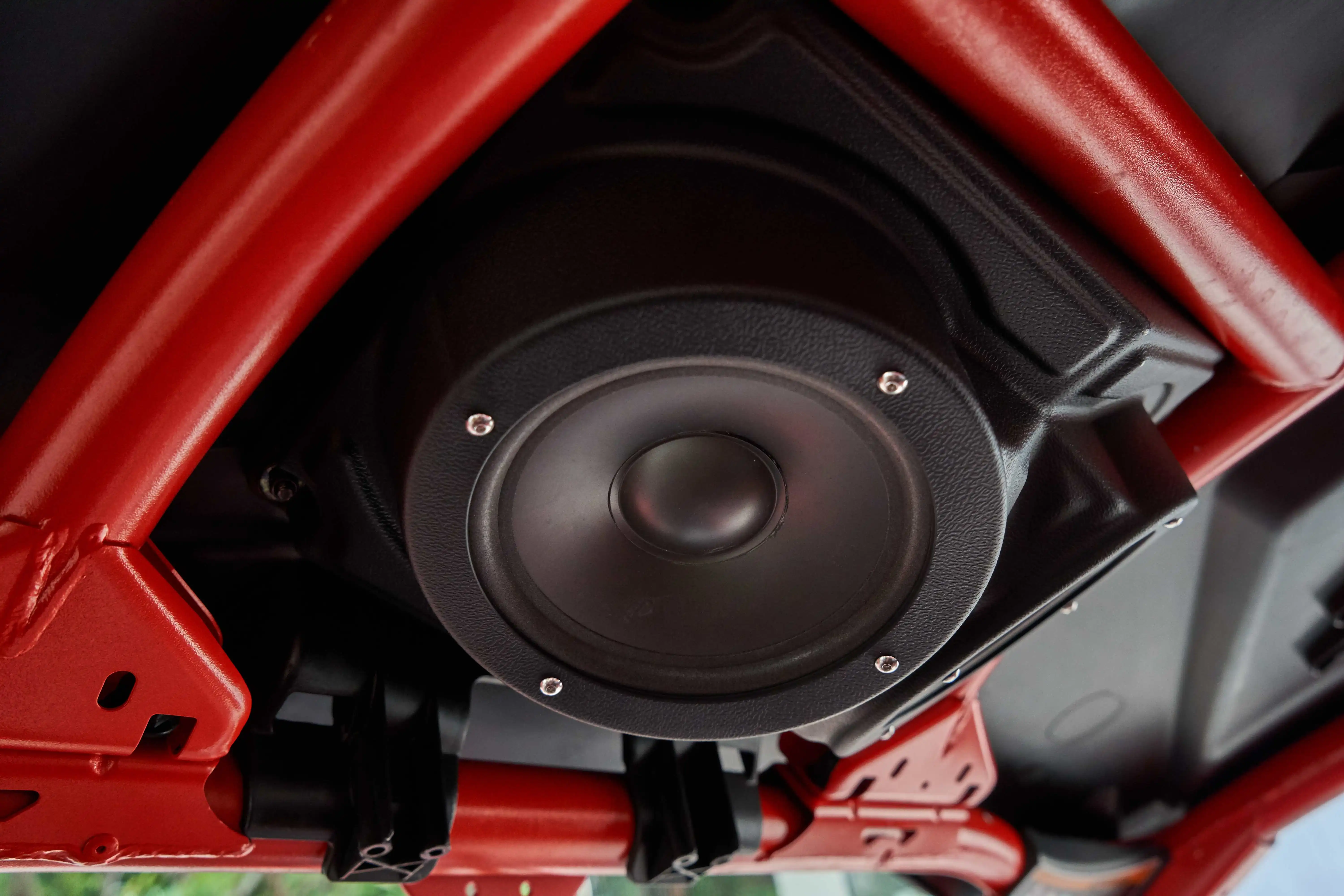 KEMIMOTO 6,5-Zoll-Dachmontage-Lautsprechergehäuse, kompatibel mit Polaris RZR ATV UTV für Can-Am X3 für Golfwagen – Detail 9