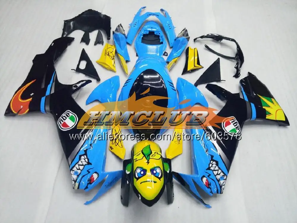Инъекции для SUZUKI GSXR 750 600 GSXR600, 11, 12, 13, 14, 15, 16 лет черный, красный 8CL. 74 K11 GSXR750 2011 2012 2013 обтекатель - Цвет: No. 12