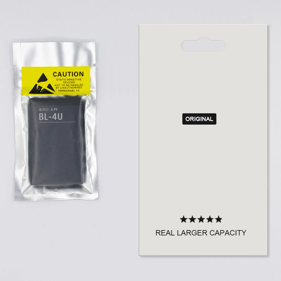 Аккумулятор для телефона PINZHENG Nokia BL 4U BL4U E66 5530 5730 Сменный аккумулятор 4U|battery for|battery