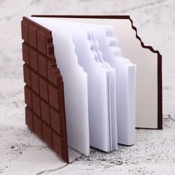 

Best Promotion Convenient Creat Stationery Notebook Chocolate Pad DIY Cover Notepad School Gift School Office Suppliers Hot