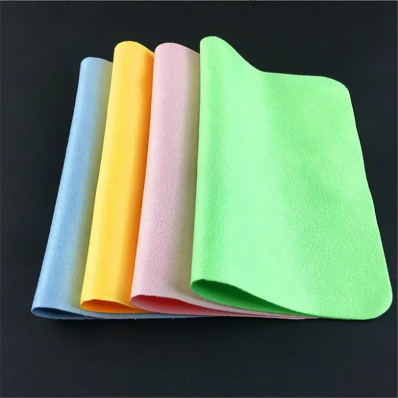 Description Picture 3 of item1/3/5Pcs Colorful Cleaner Clean Glasses Lens Cloth Wipes For Sunglasses Microfiber Eyeglasses Cleaning Cloth For Camera Fiber