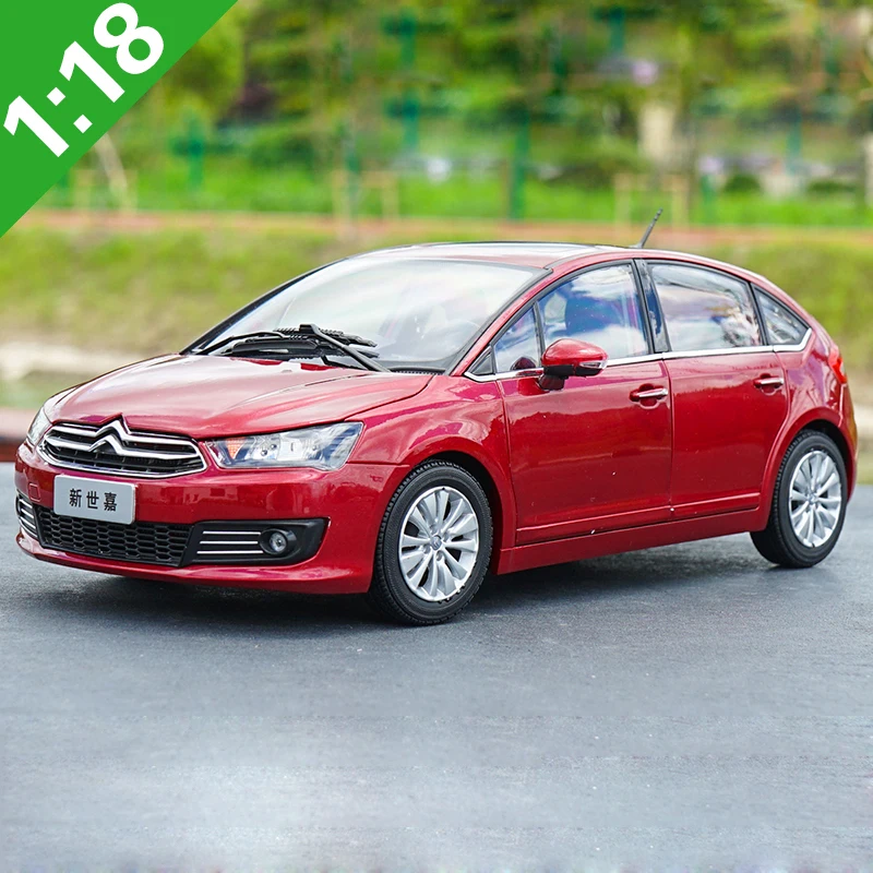 1:18 тщательная модель хэтчбека Citroen автомобиля из сплава статическая