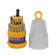 Urijk 31 в 1 Набор Магнитных отверток звездообразные насадки для отверток для мобильных телефонов часы для ноутбуков Torx отвертка инструмент ремонт ручных инструментов