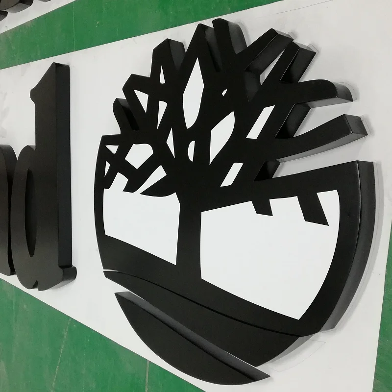 channel letter painted finish fabricated alphabet 3D letters customized stainless steel signage | Дом и сад