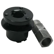 Рулевой инструмент быстроразъемный концентратор с 3 отверстиями Черный алюминиевый сплав 360 высококачественный прочный аксессуар