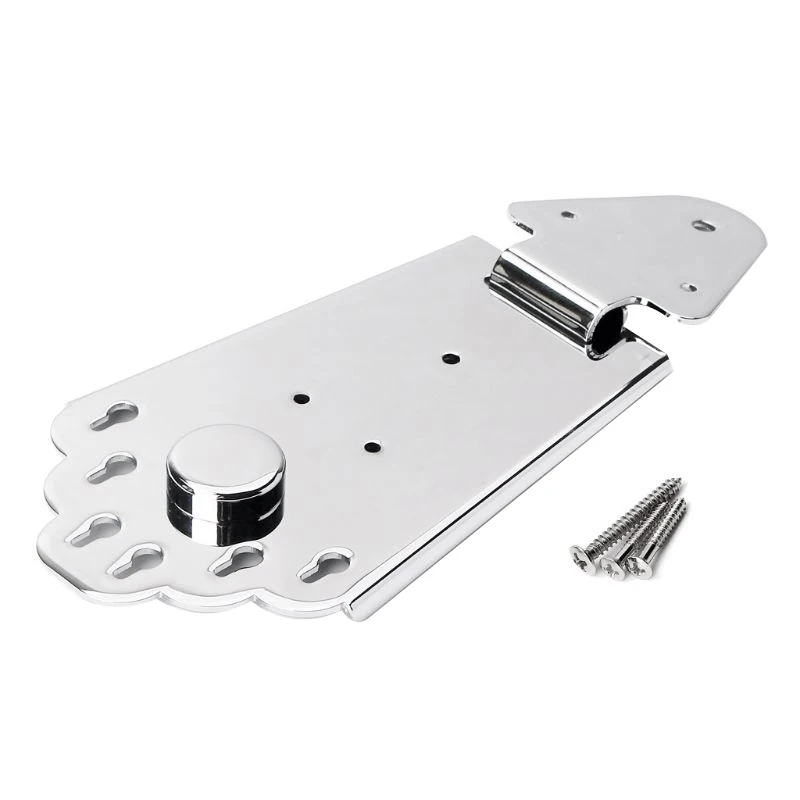 

1 Set/ 4Pcs Guitar Bridge Tailpiece For 6 String Jazz Metal Silver Guitar Tailpiece For Guitar Accessories