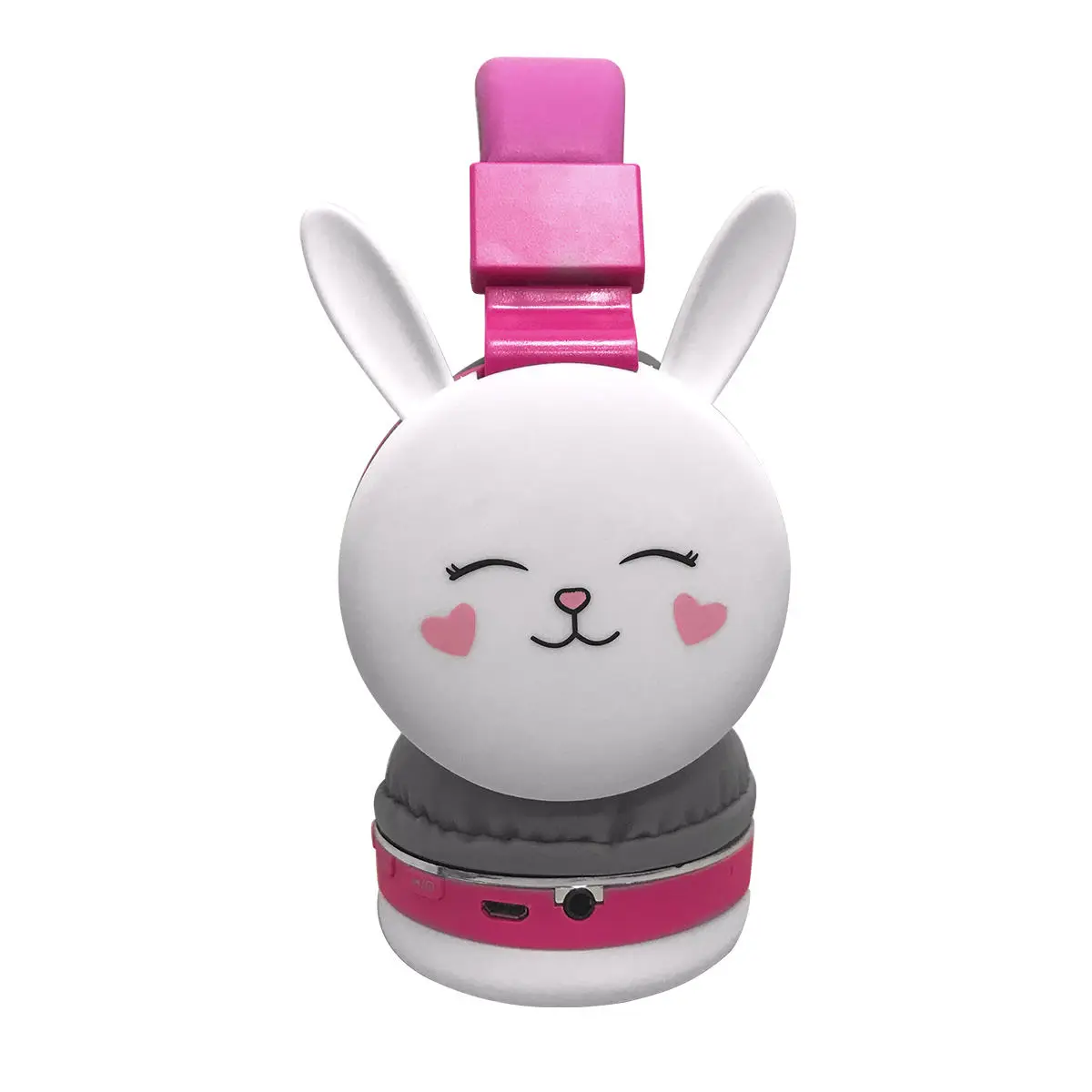 Новейшая черная кошка кролик Bluetooth наушники Беспроводная музыкальная гарнитура игровые наушники для iPhone X samsung подарки на день рождения - Цвет: Rabbit