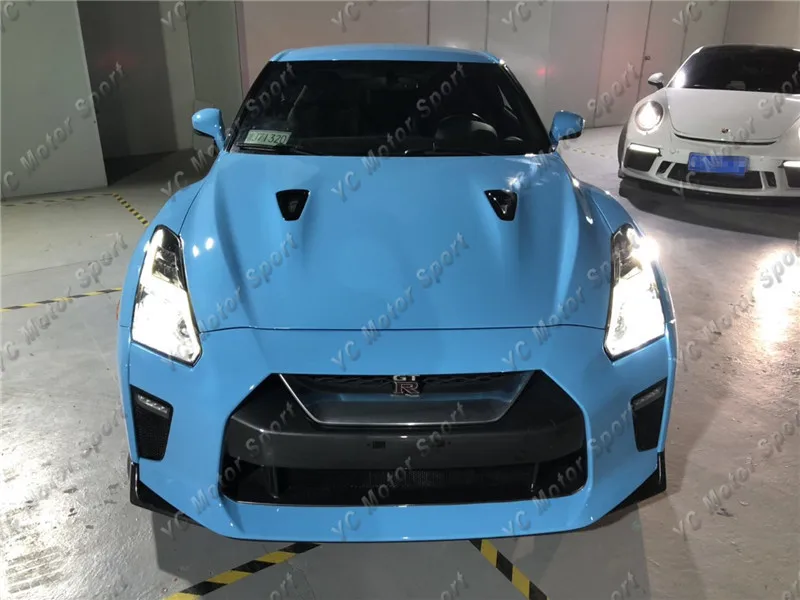 FRP волоконное стекло 2017gtr-преобразователь Bodykit подходит для 2017-2018 комплект