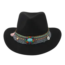 Модные шляпы, топ, джазовая шляпа, фетровая шляпа, сомбреро, женская зимняя Мужская и Женская тканая ковбойская шляпа, Классическая уличная шляпа Cattleman