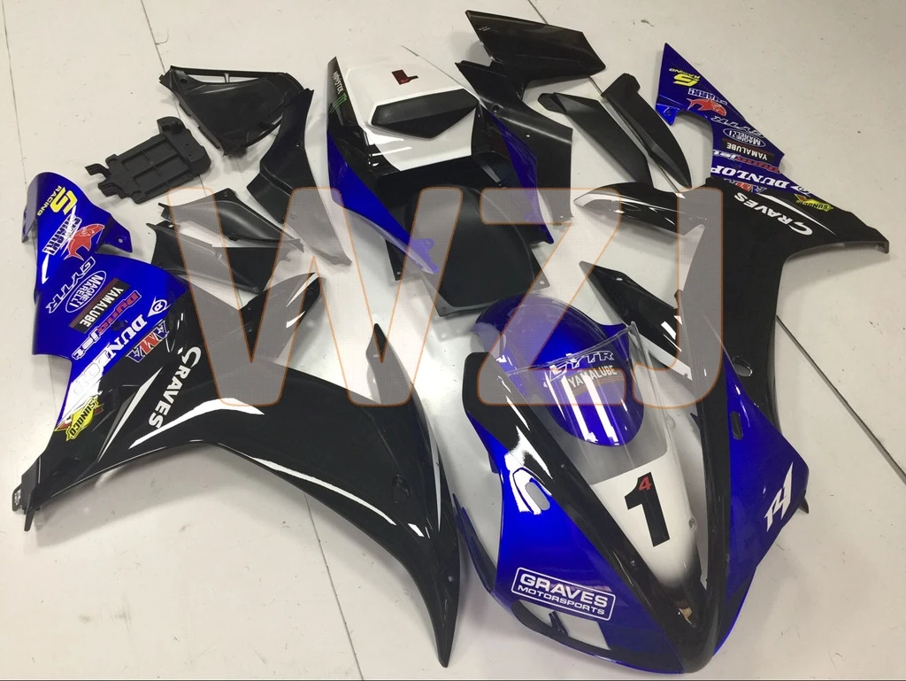 

YZF1000 R1 2003 Full Body Kits for YAMAHA YZFR1 2003 Abs Fairing YZF R1 2002 - 2003 Abs Fairing