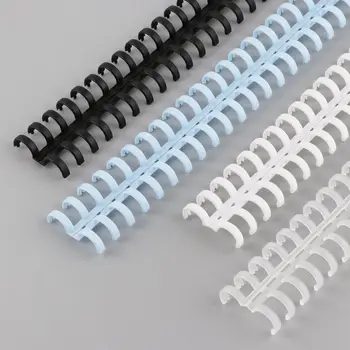 

30 Holes Circles Ring Loose-leaf Paper Book Scrapbook Album Binding Plastic Binder Spiral A4 Notebook Supplies Binder Circle