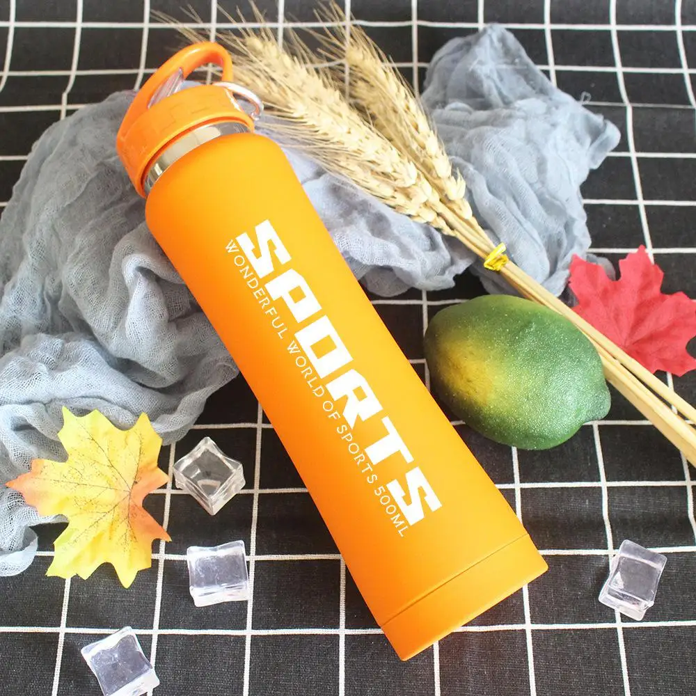 Christmas Gift 304 Stainless Steel Thermals Coffee Bottle Water Mug Termo Garrafa Termica Outdoor Portable Water Flask - Цвет: Orange