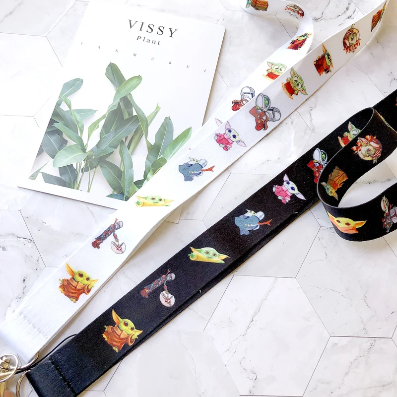 cute yoda baby Neck Strap Lanyards for keys ID Card Gym Mobile font b Phone b