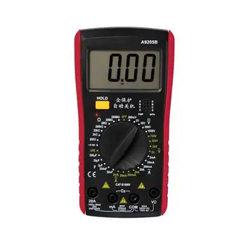 

DM9205A 1999 Counts Multimeter AC DC Digital Multimeter Professional Tester capacitance Voltmeter Digital LCD Display Meter