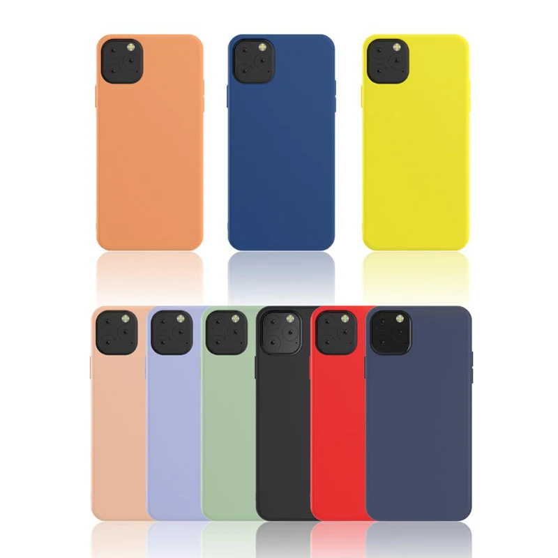 Жидкий силиконовый чехол для iPhone 11 Pro Max для iPhone X XS MAX XR 7 8 6 6S Plus бархатный тонкий матовый резиновый мягкий чехол
