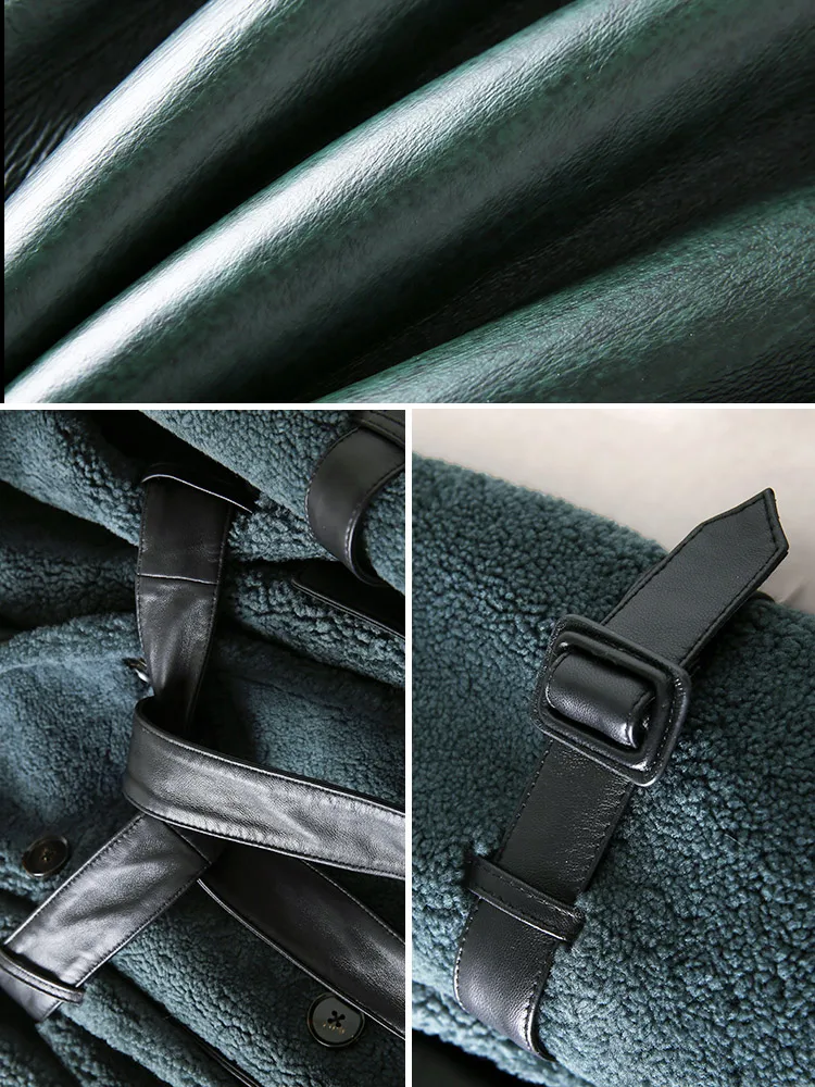 Осенне зимняя куртка женская одежда 2020 Корейская шуба из натурального меха