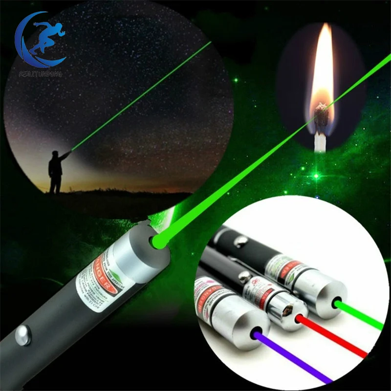 

Green/Red/Blue Laser Pen Beam Light High Power Laser 5mW Presenter Light Hunting Sight Device For Outdoor Survival Multi Tools