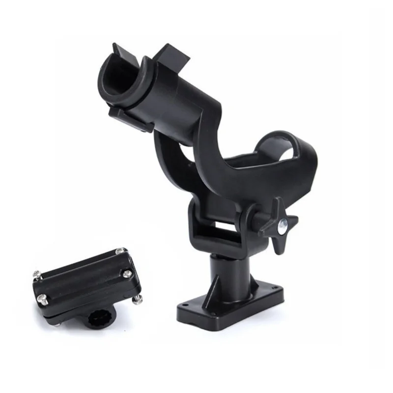 

360 Degrees Rotatable Fishing Support Rod Holder Bracket Kayaking Yacht Fishing Tackle Tool with Screws for Boat Fishing
