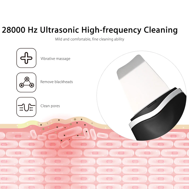 Máquina de Limpeza Purificador da Pele Peeling + Led Conjunto Rosto Profundo Ultra-sônica rf & Ems Rádio Mesotherapy Eletroporation Beleza Máquina 1 13 High Quality Beleza e saúde