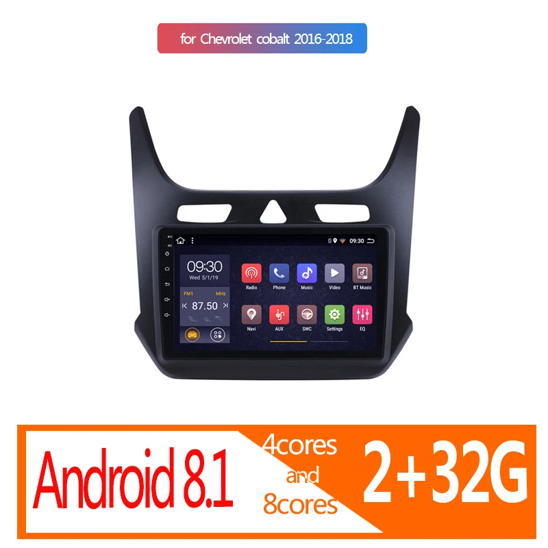 Автомобильный радиоприемник android Авто 2 32G для Chevrolet cobalt 2016 2017 2018 coche аудио