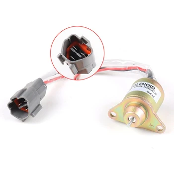 

1503ES-12S5SUC12S Cut Down Engine Parts Shutdown Solenoid Driving Shut Off Fuel Pump Switch Replacement Car Accessory For Yanmar