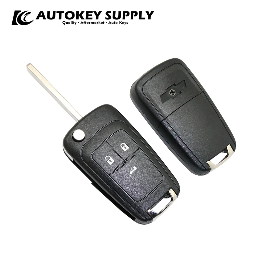 Per Chevrolet Cruze Aveo 3 pulsanti FOB Remote Key CASE lama non tagliata AKGMF104 - Hcc7d2e2539454561b4e723d786dedc1aH