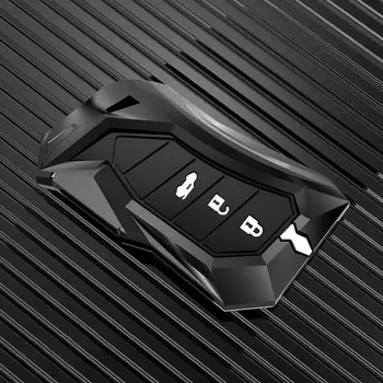 Portachiavi per auto in lega di zinco per Lexus UX200 UX250h ES200 ES300h ES350 US200 US260h 2018 2019 borsa portachiavi protettiva per telecomando - Portachiavi per auto in lega di zinco per Lexus UX200 UX250h ES200 ES300h ES350 US200