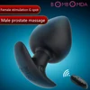 Prostate Stimulator Vibrator For Beginner Sex Toy For Male Prostate Massager Dildo Anal Plug Silicone Wireless Vibrator Buttplug 1