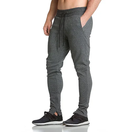 Dark Gray WOLFONROAD мужские походные джоггеры, хлопковые спортивные штаны для фитнеса, тренировочные спортивные штаны для занятий спортом на открытом воздухе, спортивные штаны для бега - Цвет: Dark Gray
