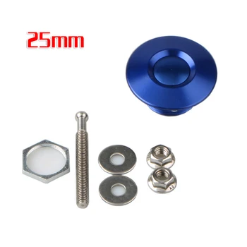 

2Pcs Bonnet Lock Push Button Accessories Replaces Hood Pins Clip Latch