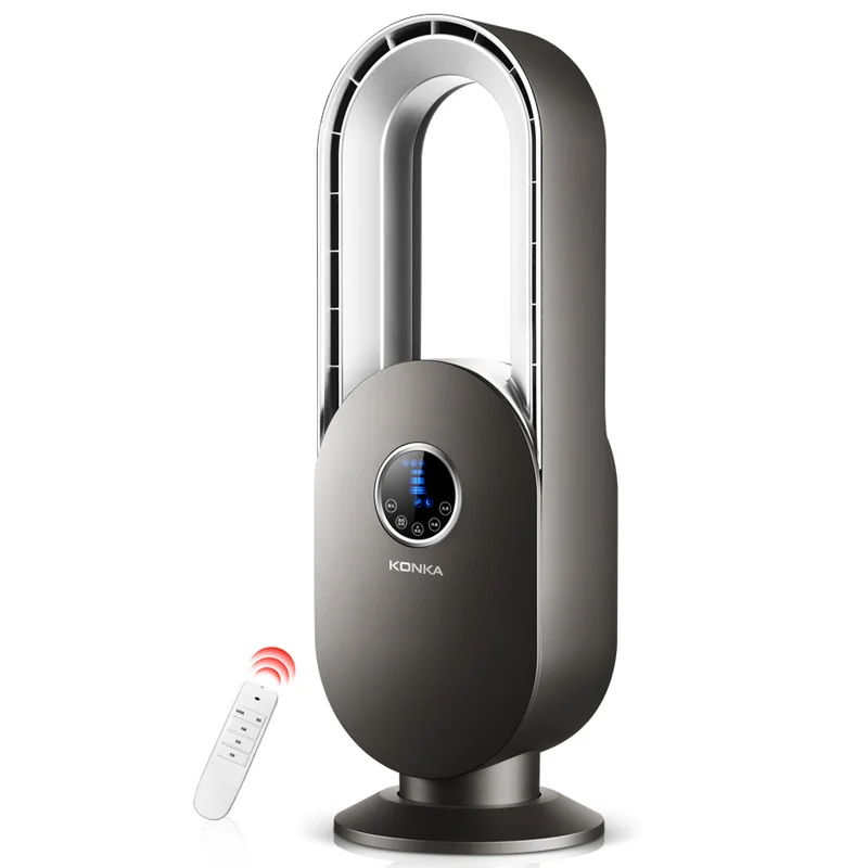 

Floor-standing Bladeless Fan Electric Fan Mute Remote Control Timing Household Dorm Room Desktop Air Circulation