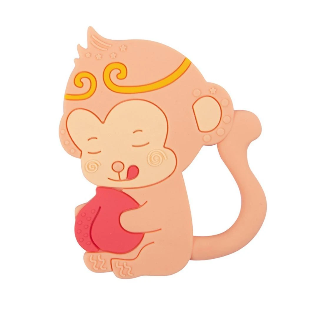 monkey baby teether