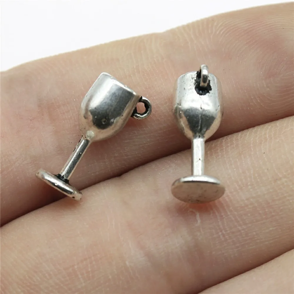 WYSIWYG 20 шт 15x6x6 мм 3D Подвески из стеклопластика для изготовления ювелирных изделий